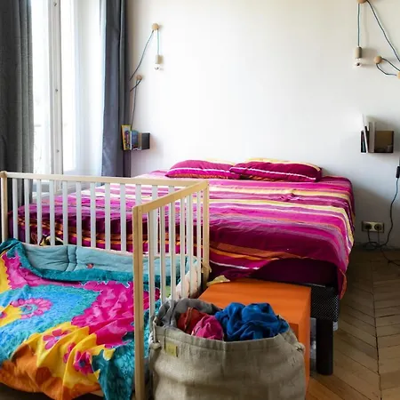 Splendid And Spacious Apt Near La Villette Paříž